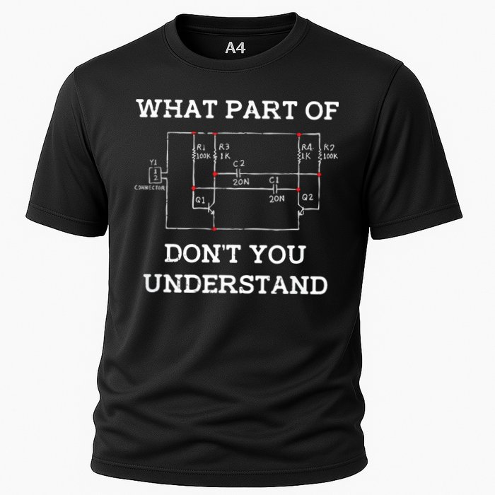 Electrical Engineer Gifts Circuit Board Nerd Performance Shirt
