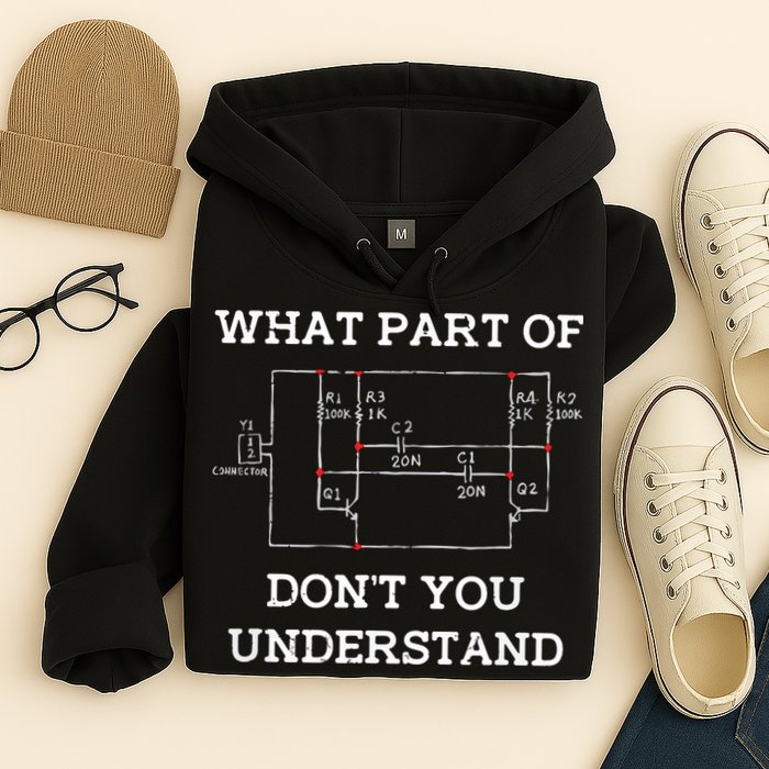 Electrical Engineer Gifts Circuit Board Nerd Hoodie