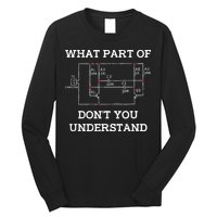 Electrical Engineer Gifts Circuit Board Nerd Long Sleeve Shirt