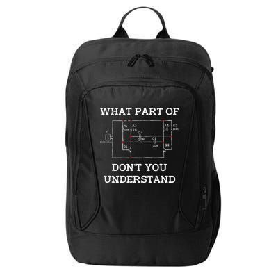 Electrical Engineer Gifts Circuit Board Nerd City Backpack