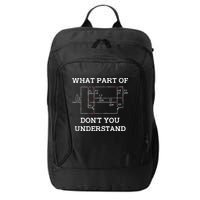 Electrical Engineer Gifts Circuit Board Nerd City Backpack
