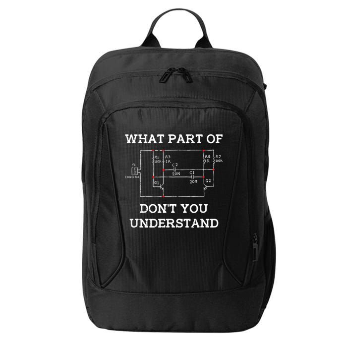Electrical Engineer Gifts Circuit Board Nerd City Backpack