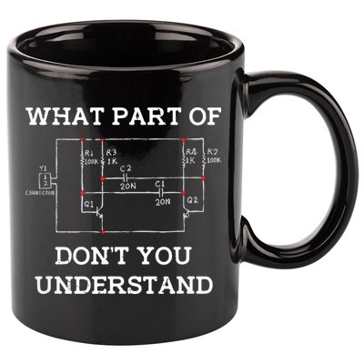 Electrical Engineer Gifts Circuit Board Nerd 11oz C Handle Ceramic Mug