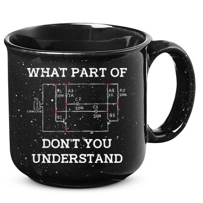 Electrical Engineer Gifts Circuit Board Nerd 15oz Campfire Ceramic Mug