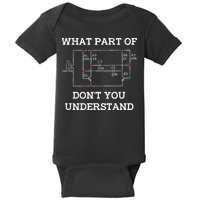 Electrical Engineer Gifts Circuit Board Nerd Baby Bodysuit