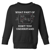 Electrical Engineer Gifts Circuit Board Nerd Toddler Sweatshirt