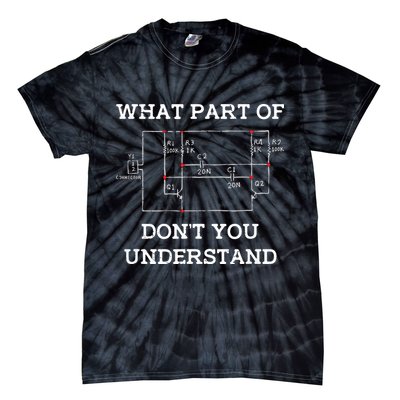 Electrical Engineer Gifts Circuit Board Nerd Tie-Dye T-Shirt