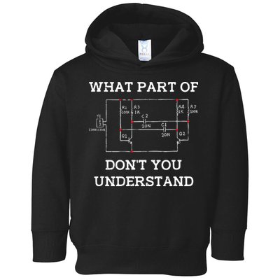 Electrical Engineer Gifts Circuit Board Nerd Toddler Hoodie
