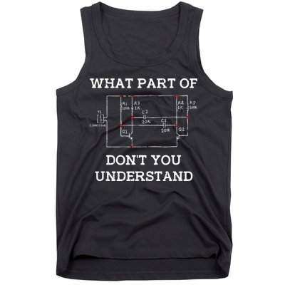 Electrical Engineer Gifts Circuit Board Nerd Tank Top