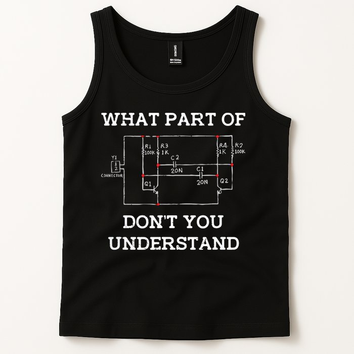 Electrical Engineer Gifts Circuit Board Nerd Tank Top