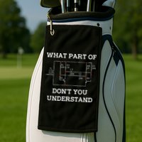 Electrical Engineer Gifts Circuit Board Nerd Golf Towel
