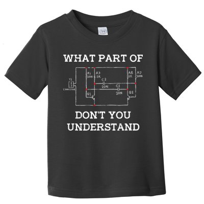 Electrical Engineer Gifts Circuit Board Nerd Toddler T-Shirt
