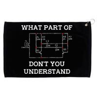 Electrical Engineer Gifts Circuit Board Nerd Grommeted Golf Towel