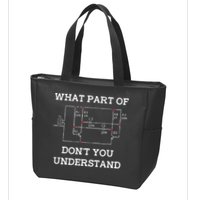 Electrical Engineer Gifts Circuit Board Nerd Zip Tote Bag