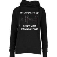 Electrical Engineer Gifts Circuit Board Nerd Womens Funnel Neck Pullover Hood