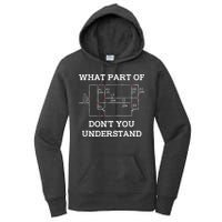 Electrical Engineer Gifts Circuit Board Nerd Women's Pullover Hoodie