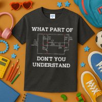 Electrical Engineer Gifts Circuit Board Nerd Kids T-Shirt