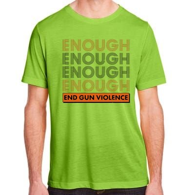 Enough End Gun Violence Adult ChromaSoft Performance T-Shirt