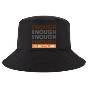 Enough End Gun Violence Cool Comfort Performance Bucket Hat