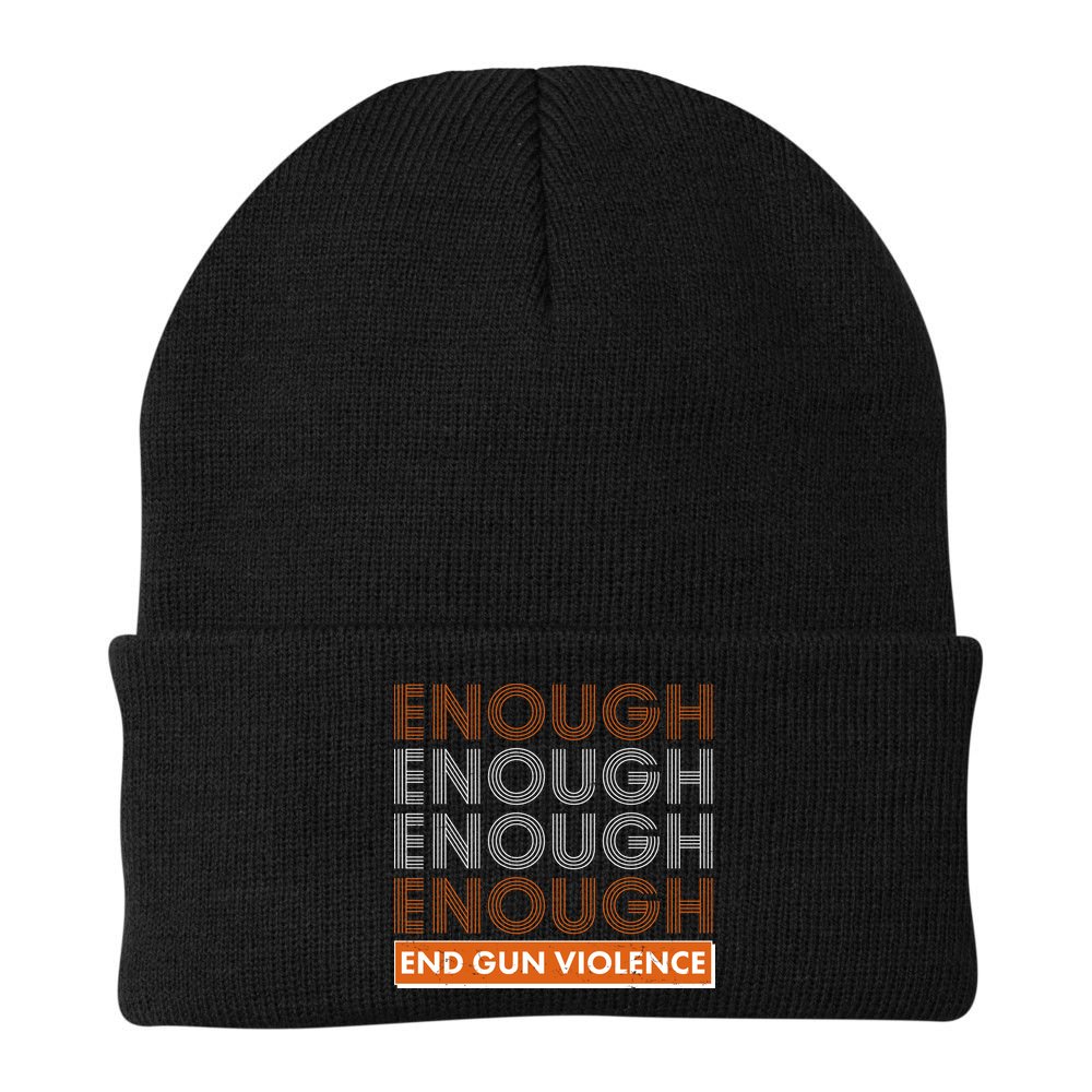 Enough End Gun Violence Beanie