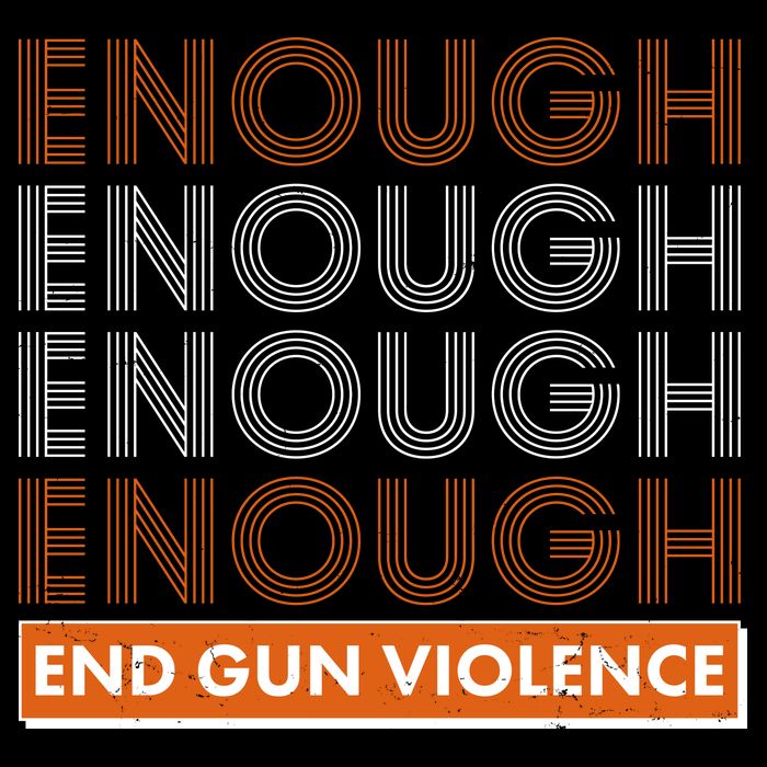 Enough End Gun Violence Drawstring Bag