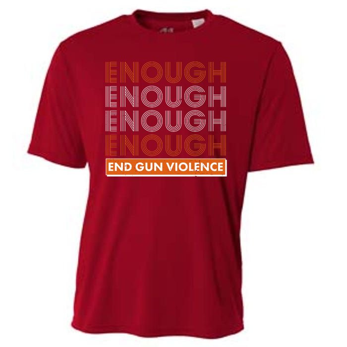 Enough End Gun Violence Cooling Performance Crew T-Shirt