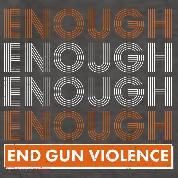Enough End Gun Violence Vector Backpack