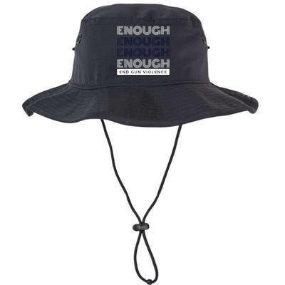 Enough End Gun Violence No Gun Awareness Day Wear Orange Legacy Cool Fit Booney Bucket Hat