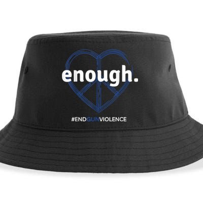 Enough End Gun Violence National Gun Violence Awareness Day Sustainable Bucket Hat