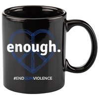 Enough End Gun Violence National Gun Violence Awareness Day 11oz C Handle Ceramic Mug