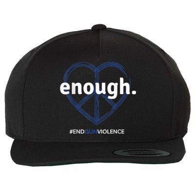 Enough End Gun Violence National Gun Violence Awareness Day Wool Snapback Cap