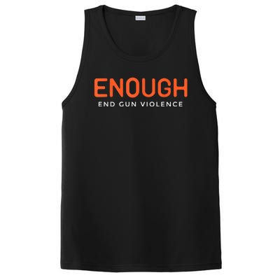 Enough End Gun Violence No Gun Awareness Day Wear Orange PosiCharge Competitor Tank