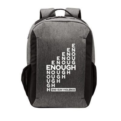 Enough End Gun Violence No Gun Awareness Day Wear Orange Vector Backpack