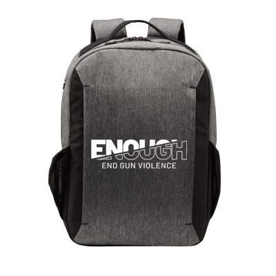 Enough End Gun Violence No Gun Awareness Day Wear Orange Vector Backpack