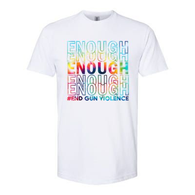 Enough End Gun Violence Awareness Day Wear Orange Softstyle® CVC T-Shirt