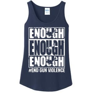 Enough End Gun Violence No Gun Wear Orange Strop Gun Violence Ladies Essential Tank