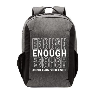 Enough End Gun Violence Awareness Day Wear Orange Gift Vector Backpack