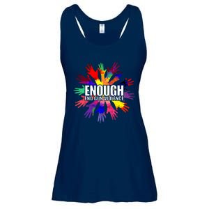 Enough End Gun Violence No Gun Awareness Day Ladies Essential Flowy Tank