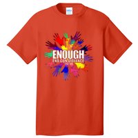 Enough End Gun Violence No Gun Awareness Day Tall T-Shirt