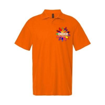 Enough End Gun Violence No Gun Awareness Day Softstyle Adult Sport Polo