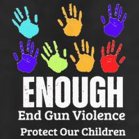 Enough End Gun Violence Protect Our Children Wear Orange 11oz C Handle Ceramic Mug