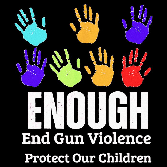 Enough End Gun Violence Protect Our Children Wear Orange Drawstring Bag