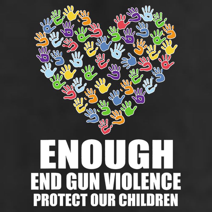 Enough End Gun Violence Protect Our Children In June We Wear Orange Adult Drive Performance Visor