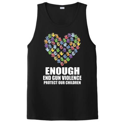 Enough End Gun Violence Protect Our Children In June We Wear Orange PosiCharge Competitor Tank