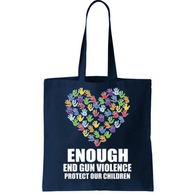 Enough End Gun Violence Protect Our Children In June We Wear Orange Tote Bag