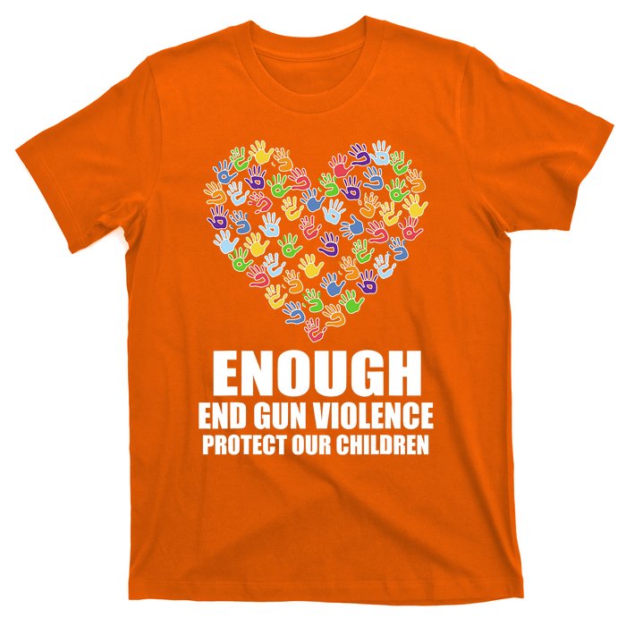 Enough End Gun Violence Protect Our Children In June We Wear Orange T-Shirt