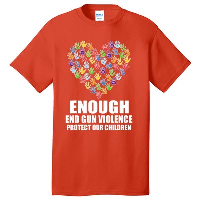 Enough End Gun Violence Protect Our Children In June We Wear Orange Tall T-Shirt