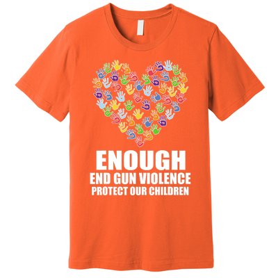 Enough End Gun Violence Protect Our Children In June We Wear Orange Premium T-Shirt