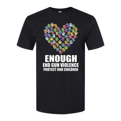 Enough End Gun Violence Protect Our Children In June We Wear Orange Softstyle CVC T-Shirt