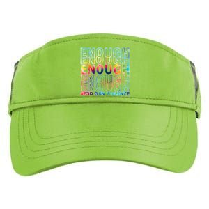 Enough End Gun Violence Awareness Day Wear Orange Adult Drive Performance Visor